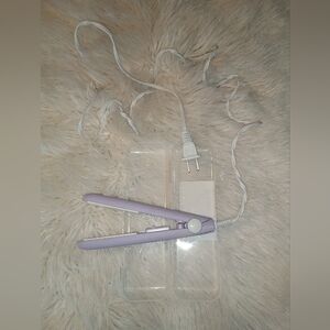 Lilac Mini Hair Straightener - Compact Travel Flat Iron